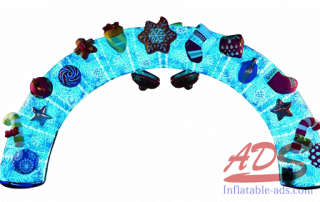 18-foot Christmas inflatable arch 04