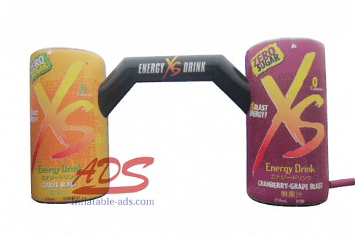 20' inflatable beverage can model 04