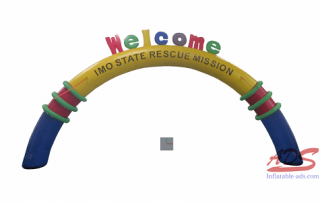 30 foot inflatable arch 01